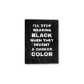Picture of I'll Stop Wearing Black III _GroupedProduct_Rectangle_Portrait_Canvas_