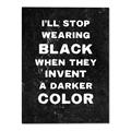 Picture of I'll Stop Wearing Black III _GroupedProduct_Rectangle_Portrait_Canvas_