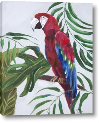 Picture of Red Parrot Paradise I