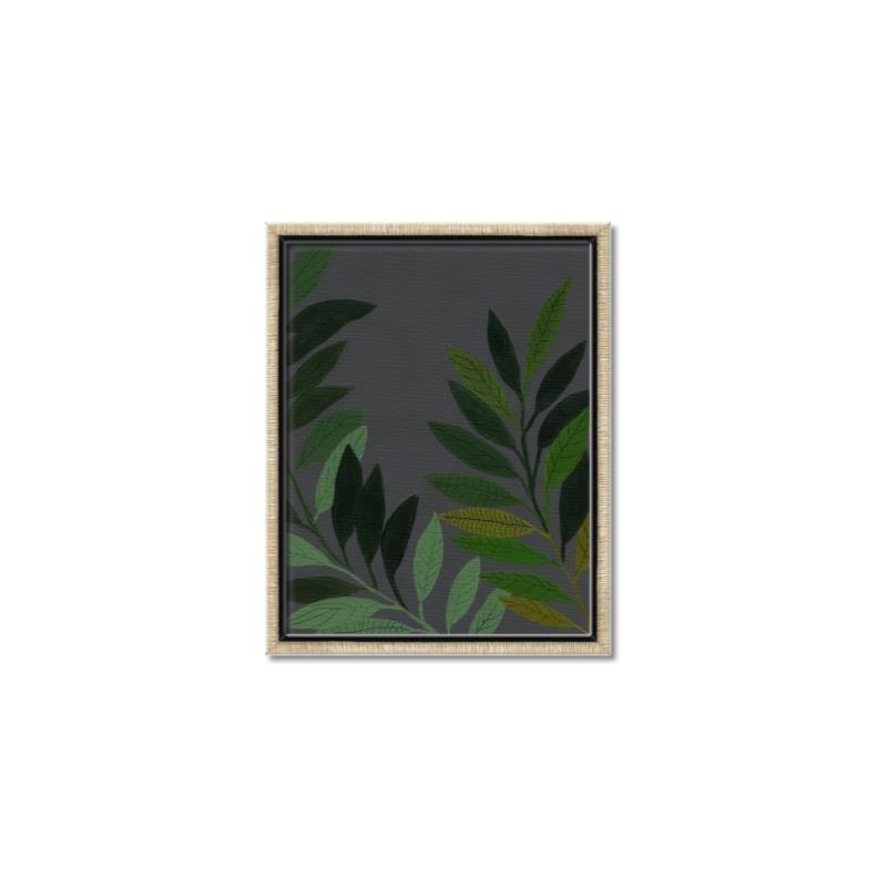 Picture of Vein Leaves II _GroupedProduct_Rectangle_Portrait_Canvas_Framed_