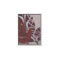 Picture of Leafy Brown _GroupedProduct_Rectangle_Portrait_Canvas_Framed_