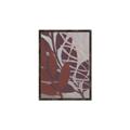 Picture of Leafy Brown _GroupedProduct_Rectangle_Portrait_Canvas_Framed_