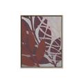 Picture of Leafy Brown _GroupedProduct_Rectangle_Portrait_Canvas_Framed_