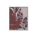 Picture of Leafy Brown _GroupedProduct_Rectangle_Portrait_Canvas_Framed_