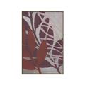 Picture of Leafy Brown _GroupedProduct_Rectangle_Portrait_Canvas_Framed_