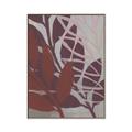 Picture of Leafy Brown _GroupedProduct_Rectangle_Portrait_Canvas_Framed_