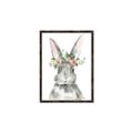Picture of Floral Bunny _GroupedProduct_Rectangle_Portrait_Canvas_Framed_