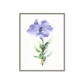 Picture of Purple Petunia I _GroupedProduct_Rectangle_Portrait_Canvas_Framed_