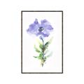Picture of Purple Petunia I _GroupedProduct_Rectangle_Portrait_Canvas_Framed_
