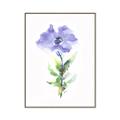 Picture of Purple Petunia I _GroupedProduct_Rectangle_Portrait_Canvas_Framed_