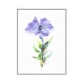 Picture of Purple Petunia I _GroupedProduct_Rectangle_Portrait_Canvas_Framed_