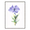 Picture of Purple Petunia I _GroupedProduct_Rectangle_Portrait_Canvas_Framed_