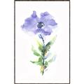 Picture of Purple Petunia I _GroupedProduct_Rectangle_Portrait_Canvas_Framed_