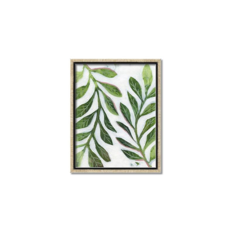 Picture of Vein Leaves III _GroupedProduct_Rectangle_Portrait_Canvas_Framed_