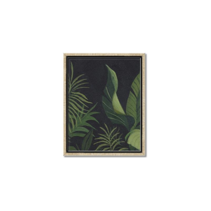 Picture of Tropical Palm Leaves II _GroupedProduct_Rectangle_Portrait_Canvas_Framed_