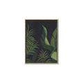 Picture of Tropical Palm Leaves II _GroupedProduct_Rectangle_Portrait_Canvas_Framed_