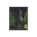 Picture of Tropical Palm Leaves II _GroupedProduct_Rectangle_Portrait_Canvas_Framed_