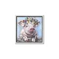 Picture of Flower Piglet I _GroupedProduct_Square_Canvas_Framed_
