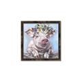 Picture of Flower Piglet I _GroupedProduct_Square_Canvas_Framed_