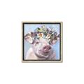 Picture of Flower Piglet II _GroupedProduct_Square_Canvas_Framed_