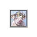 Picture of Flower Piglet II _GroupedProduct_Square_Canvas_Framed_