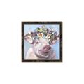 Picture of Flower Piglet II _GroupedProduct_Square_Canvas_Framed_