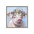 Picture of Flower Piglet II _GroupedProduct_Square_Canvas_Framed_