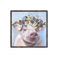 Picture of Flower Piglet II _GroupedProduct_Square_Canvas_Framed_