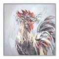 Picture of Gallic Rooster IV _GroupedProduct_Square_Canvas_Framed_