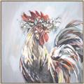 Picture of Gallic Rooster IV _GroupedProduct_Square_Canvas_Framed_