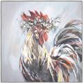 Picture of Gallic Rooster IV _GroupedProduct_Square_Canvas_Framed_