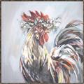 Picture of Gallic Rooster IV _GroupedProduct_Square_Canvas_Framed_