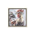 Picture of Gallic Rooster III _GroupedProduct_Square_Canvas_Framed_