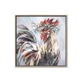 Picture of Gallic Rooster III _GroupedProduct_Square_Canvas_Framed_