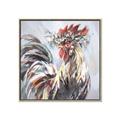 Picture of Gallic Rooster III _GroupedProduct_Square_Canvas_Framed_