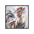 Picture of Gallic Rooster III _GroupedProduct_Square_Canvas_Framed_