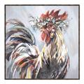 Picture of Gallic Rooster III _GroupedProduct_Square_Canvas_Framed_