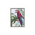 Picture of Red Parrot Paradise I _GroupedProduct_Rectangle_Portrait_Canvas_Framed_