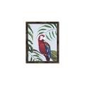 Picture of Red Parrot Paradise II _GroupedProduct_Rectangle_Portrait_Canvas_Framed_