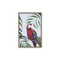 Picture of Red Parrot Paradise II _GroupedProduct_Rectangle_Portrait_Canvas_Framed_