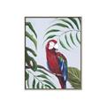 Picture of Red Parrot Paradise II _GroupedProduct_Rectangle_Portrait_Canvas_Framed_