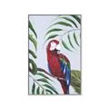 Picture of Red Parrot Paradise II _GroupedProduct_Rectangle_Portrait_Canvas_Framed_