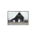 Picture of Black Barn House _GroupedProduct_Rectangle_Landscape_Canvas_Framed_