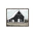 Picture of Black Barn House _GroupedProduct_Rectangle_Landscape_Canvas_Framed_