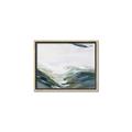 Picture of Teal And Blue _GroupedProduct_Rectangle_Landscape_Canvas_Framed_