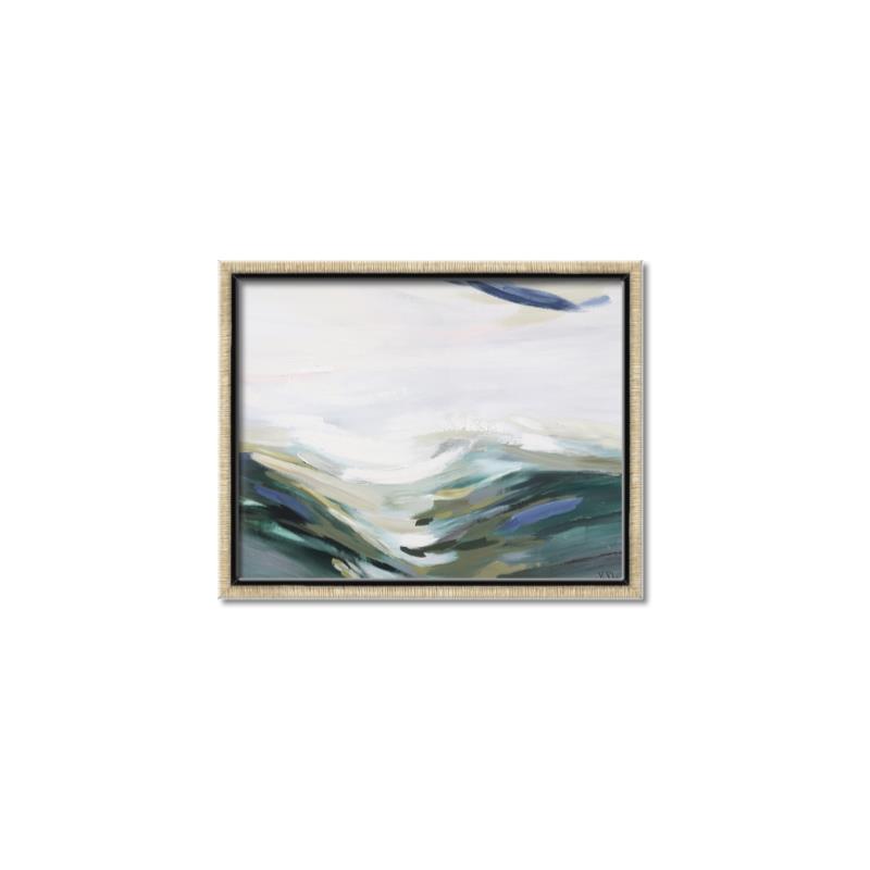 Picture of Teal And Blue _GroupedProduct_Rectangle_Landscape_Canvas_Framed_
