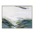 Picture of Teal And Blue _GroupedProduct_Rectangle_Landscape_Canvas_Framed_