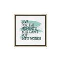 Picture of Live The Moment _GroupedProduct_Square_Canvas_Framed_