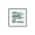 Picture of Live The Moment _GroupedProduct_Square_Canvas_Framed_