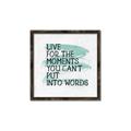 Picture of Live The Moment _GroupedProduct_Square_Canvas_Framed_
